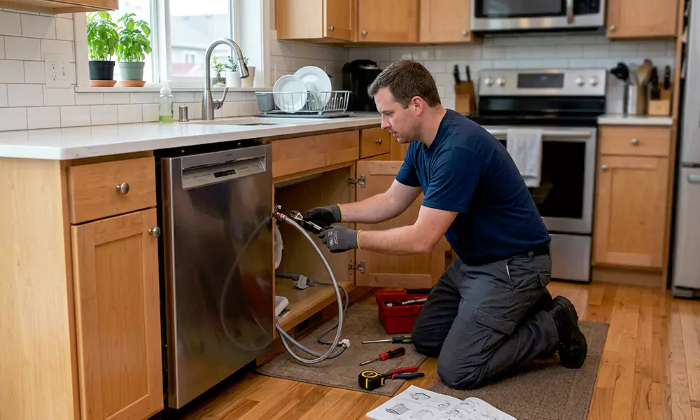 Dishwasher Installation in Dorchester, MA