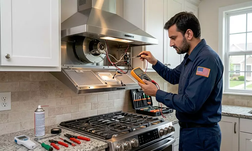 Range Hood Repair in Dorchester, MA