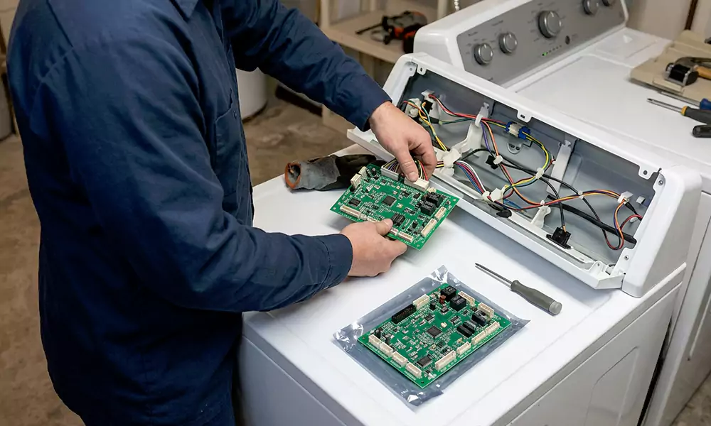 Washer Control Board Replacement in Dorchester, MA